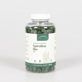 Spirulina tabletki 500 mg - Arthrospira platensis - 300g (600 tabletek)