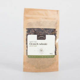 Orzech królewski - Zielone łuski - Juglans regia - 100g mielony
