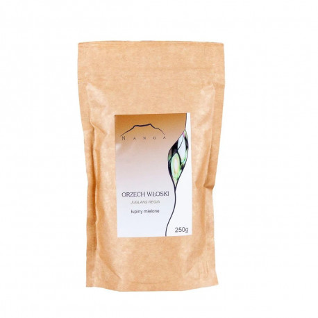 Orzech królewski - Zielone łuski - Juglans regia - 250g mielony
