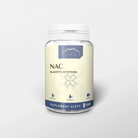 NAC - N-acetylocysteina 180 mg x 100 kapsułek