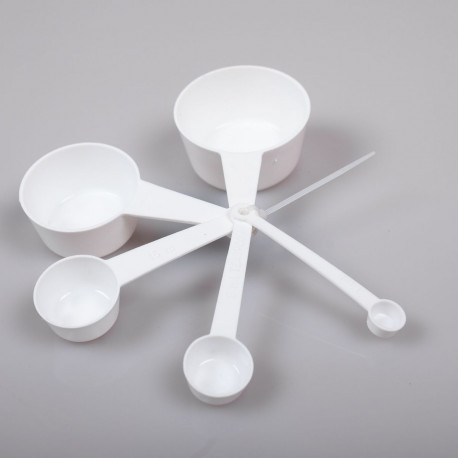 Zestaw 5 miarek: 1, 5, 15, 50 i 100 ml