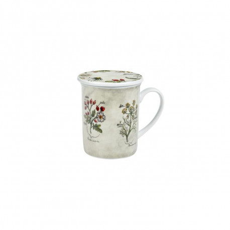 Botanica Kubek porcelanowy z zaparzaczem 250 ml
