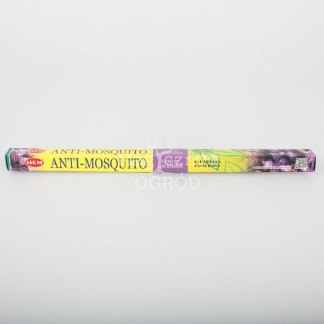 Długi pachnący dół przeciw komarom - sandały cytrynowe