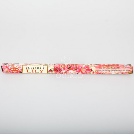 Kadzidełko z lilią z długim obszyciem