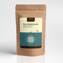 HMW Wysokocząsteczkowy Kwas Hialuronowy - 25 g proszek