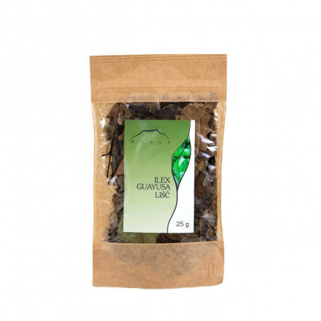 Liść ostrokrzewu guayusa – 25 g mielony