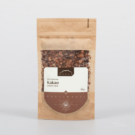 Pokrojone łupiny kakaowca - 250g pokrojone