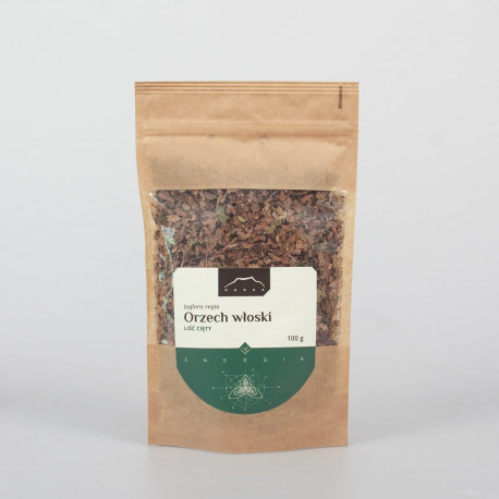 Liść orzecha włoskiego – 250g cięty