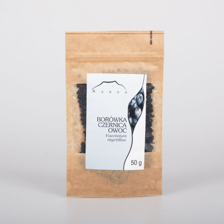Owoce borówki amerykańskiej - 50g CAŁOŚĆ