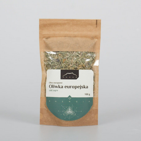Liść oliwny europejski - 250g cięty