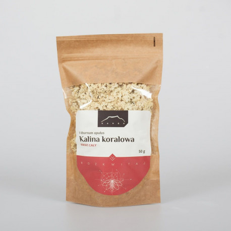 Kwiat Kaliny Koralowej - 50g CAŁOŚĆ