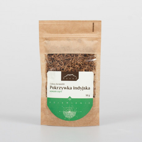 Korzeń Coleus forskohlii – 50 g mielony