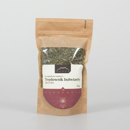 Trędowaty bulwiastek - 50 g posiekanego zioła