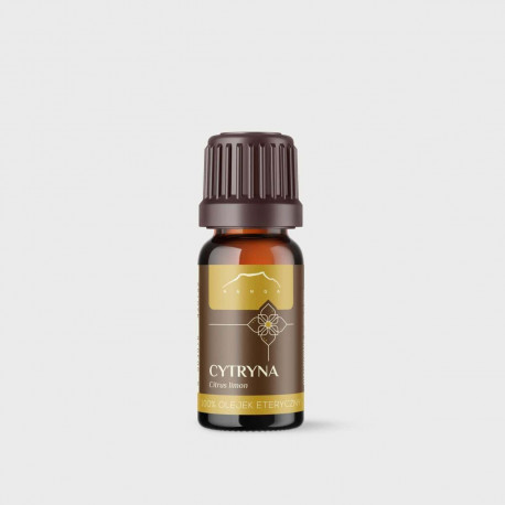 Tłoczony na Zimno Olejek ze Skórki Cytryny 100% Essential Nanga - 10ml