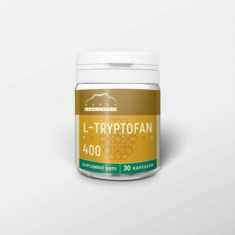 L-tryptofan w kapsułkach 400 mg - 30