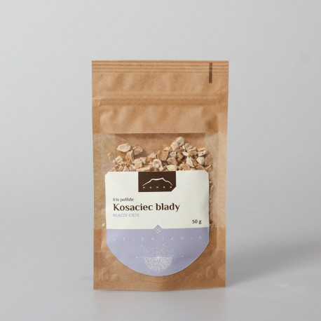 Tęczówka blada - 50 g cięte kłącze