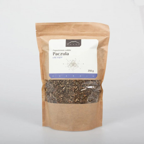 Liść paczuli - Pogostemon cablin - 250g posiekany
