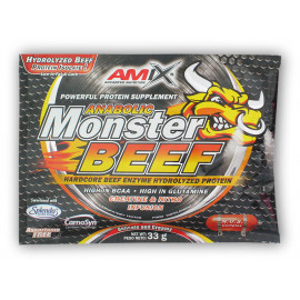 Anabolic Monster BEEF 33g Action - Wanilia-Limonka