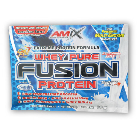 Whey Pure Fusion Protein 30g Action - Krem Biszkoptowy