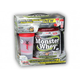 Anabolic Monster Whey 2200g + Monster Shaker - Koktajl Jagodowy