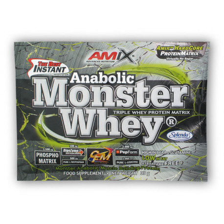 Anabolic Monster Whey 33g Saszetka - Podwójna Czekolada