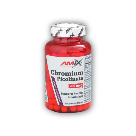 Pikolinian chromu 200 mcg 100 kapsułek