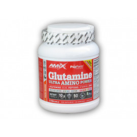 Glutamina Ultra Amino Power 500g - Żurawina