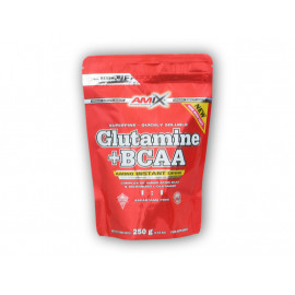 L-Glutamina + BCAA saszetka 250g - owoce leśne