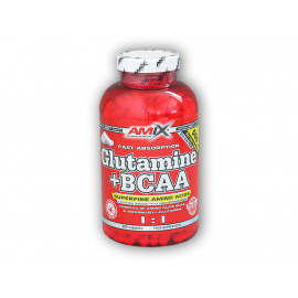 L-Glutamina + BCAA 360 kapsułek