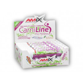 CarniLine 2000mg + BioPerine 10 Ampułk 25ml - Czerwona Pomarańcza