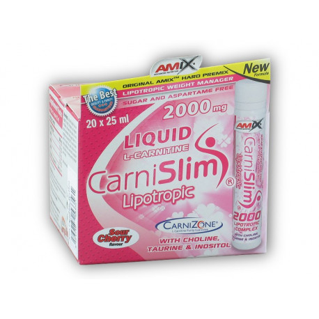 CarniSlim 2000mg 20 ampułek - wiśniowy