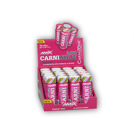 MIX CarniShot 3000 20x60ml - cytrynowy