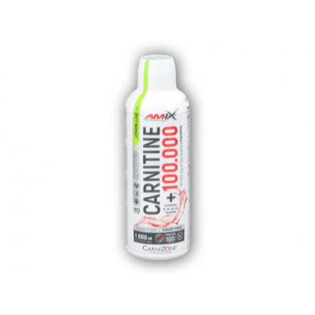 Karnityna 100,000mg CarniZone 1000ml - cytryna limonka