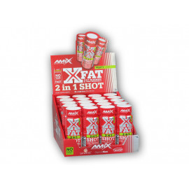 X-Fat 2 w 1 Shot Box 20x60ml - Owocowy