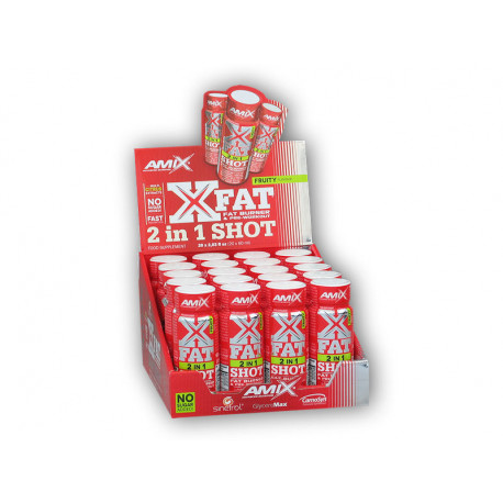X-Fat 2 w 1 Shot Box 20x60ml - Owocowy