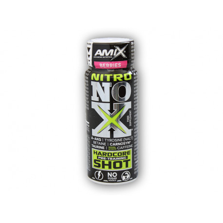 NitroNox Shot NOWOŚĆ 60ml - Niebieskie Winogrona
