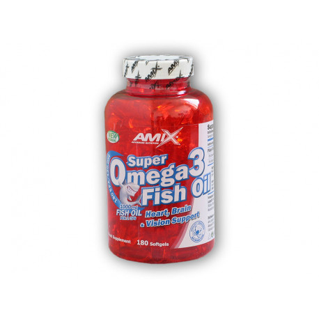 Super Omega 3 Olej Rybny 1000 mg 180 Kapsułek