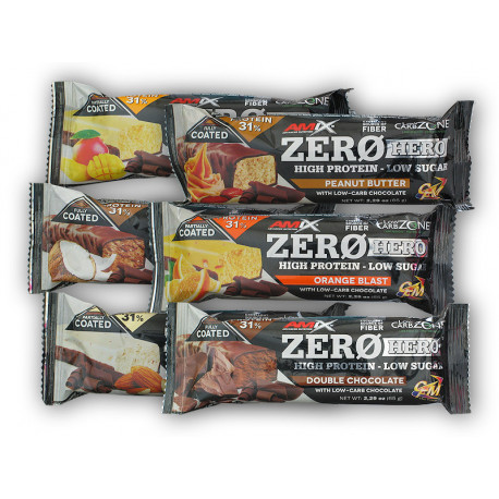 Zero Hero Low Protein Low Sugar Baton 65g - Czekolada Kokos