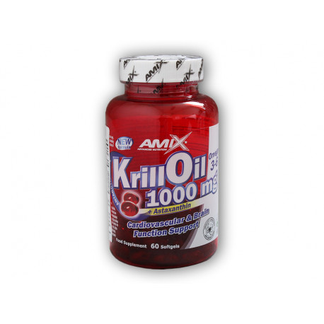 Olej z kryla 1000 mg 60 płynnych kapsułek