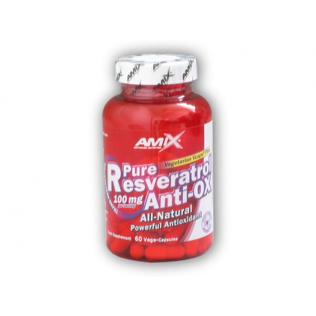 Czysty resweratrol Anti-Ox 100 mg 60 kapsułek