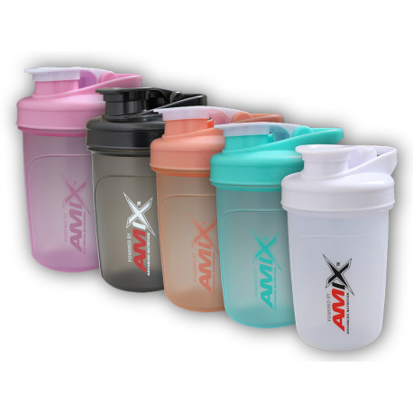 Shaker do kulturystyki 300ml-Shaker do napojów - różowy