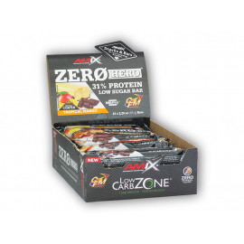 15x Baton Zero Hero o Wysokiej Zawartości Cukru 65g MIX - Podwójna Czekolada