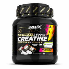 Black Line Creatine Creapure 2500 mg 60 tabletek do żucia bez cukru