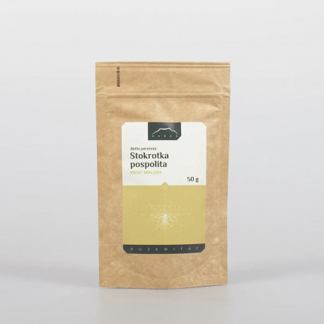 Kwiat stokrotki pospolitej - 50 g mielony