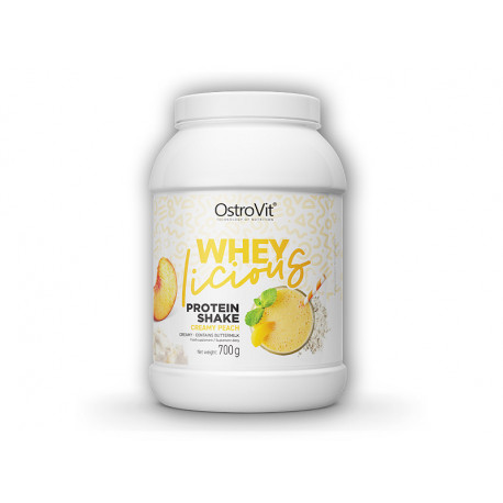 WHEYlicious protein 700g - truskawka z herbatnikiem