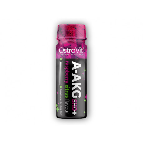 A-AKG shot 80ml - malina z cytryną