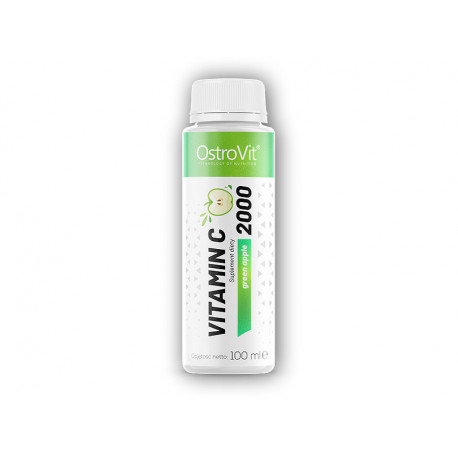 Witamina C 2000 shot 100ml - zielone jabłko