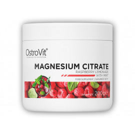 Cytrynian Magnezu 200g - lemoniada malinowa z miętą