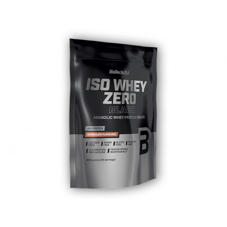 Iso Whey Zero Black 500g - Truskawka