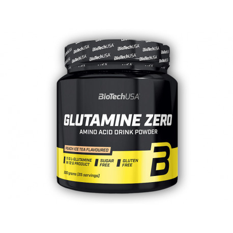 Glutamina Zero 300g - brzoskwiniowa mrożona herbata